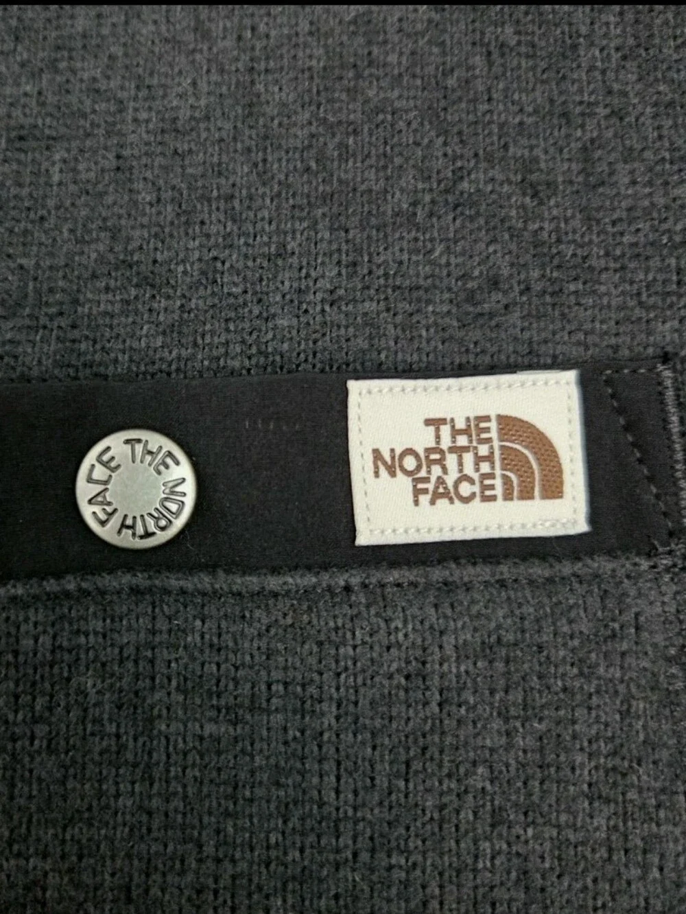 The North Face Gordon Lyons Shacket Fleece Casual Men's Size XL Heather Black